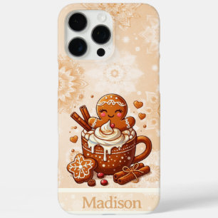 Gingerbread Girl’s Hot Cocoa Hot Tub Retreat iPhone 16 Pro Max Case