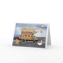 Gingerbread Gitney Omnibus Card