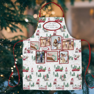 Gingerbread Green Baking Christmas Memories Mummy Apron