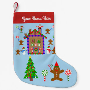 Gingerbread House #2 Christmas Stocking