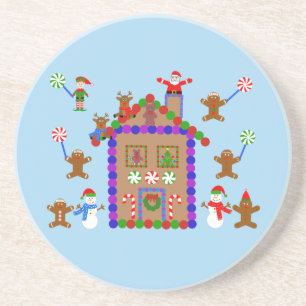 Gingerbread House #2 Coaster
