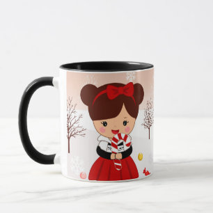 Gingerbread House and little girl MUG
