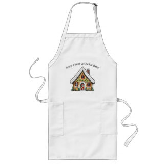 Gingerbread House Apron for Baking Cookies