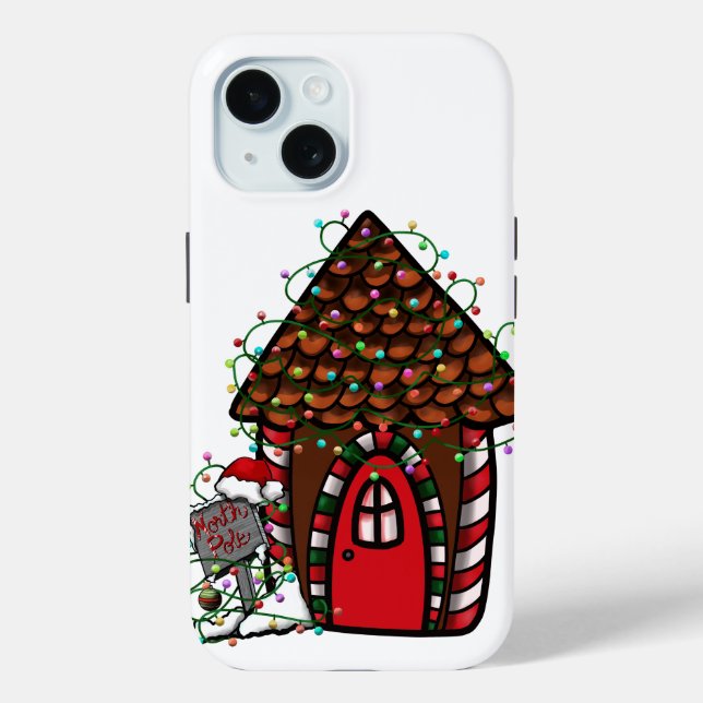 Gingerbread house Case-Mate iPhone case (Back)