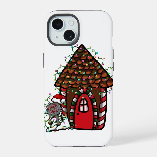 Gingerbread house Case-Mate iPhone case (Back)