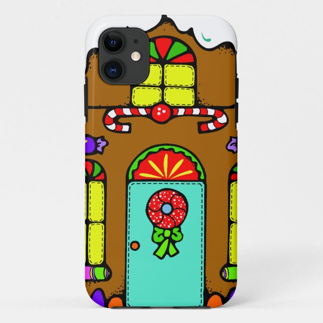 Gingerbread House Case-Mate iPhone Case (Back)