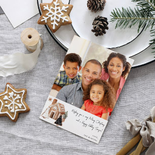Gingerbread House & Christmas Cookies V Note Photo