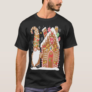 Gingerbread House Decor For Women With Christmas G T-Shirt