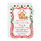Gingerbread House Decorating Party Invitation