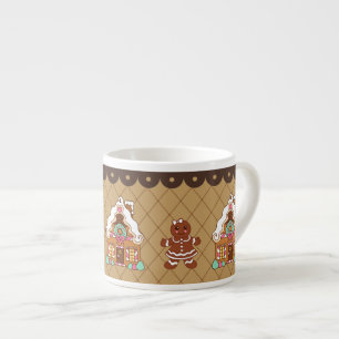 Gingerbread House Espresso Cup 