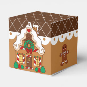 Gingerbread House Gift Boxes 