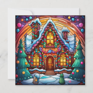 Gingerbread House Greeting Card