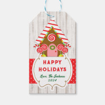 Gingerbread House Hang Tag
