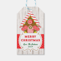 Gingerbread House Hang Tag