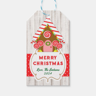 Gingerbread House Hang Tag