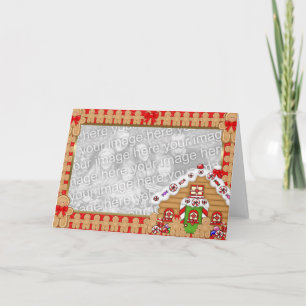 Gingerbread House Holiday Card