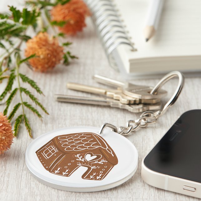 Gingerbread House Key Ring (Creator Uploaded)