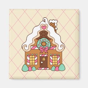 Gingerbread House  Magnet