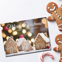 Gingerbread House Merry Christmas Real Estate 
