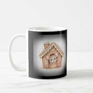 Gingerbread House Mouse Coffee Mug