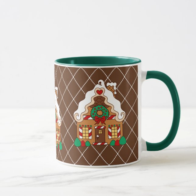 Gingerbread House Mug (Right)
