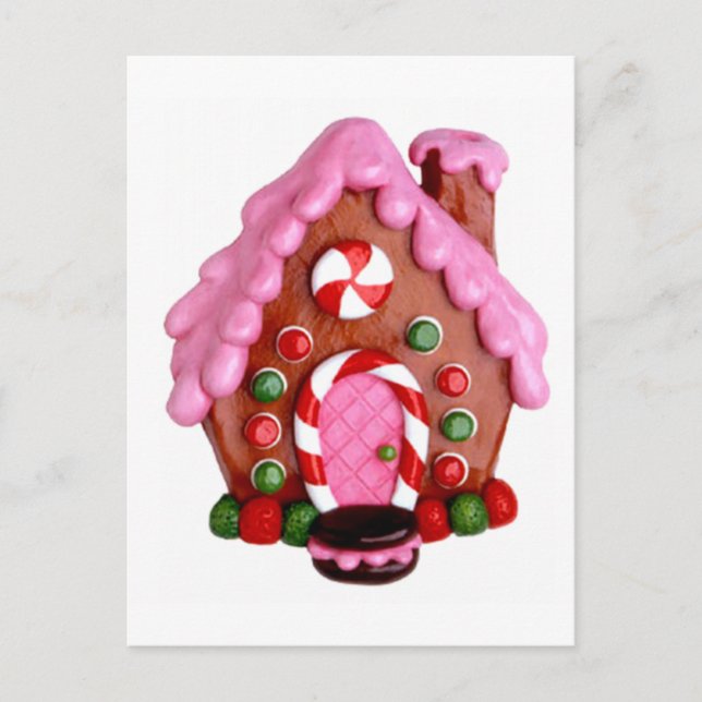 Gingerbread House Postcard (Front)