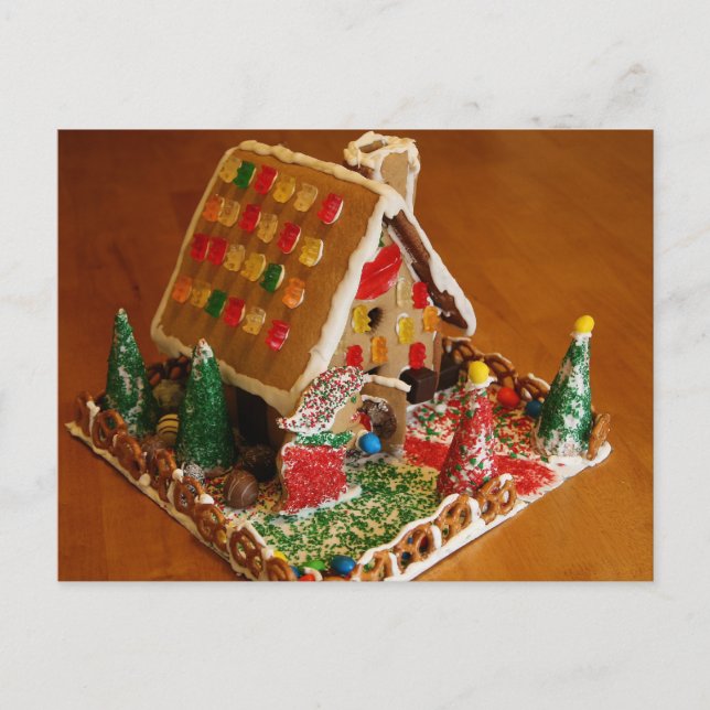 Gingerbread House Postcard (Front)