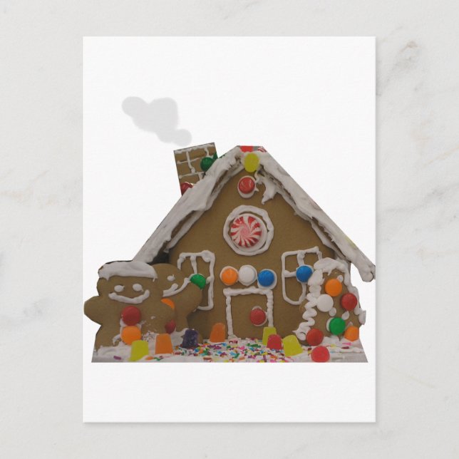 Gingerbread House Postcard (Front)