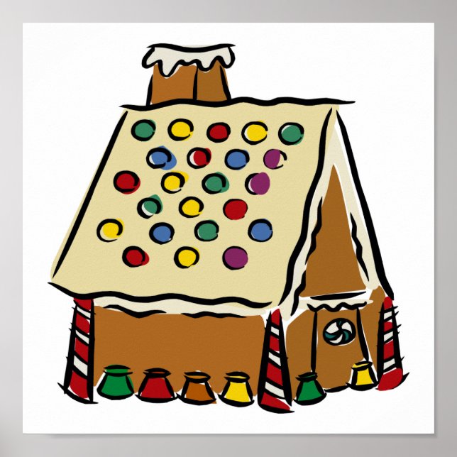 Gingerbread House Poster (Front)