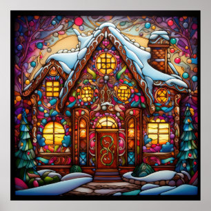 Gingerbread House Poster