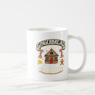 Gingerbread House Project Manager Xmas Decorating  Coffee Mug