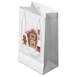 Gingerbread House Small Gift Bag