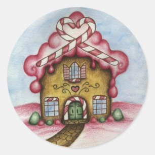 Gingerbread House Sticker