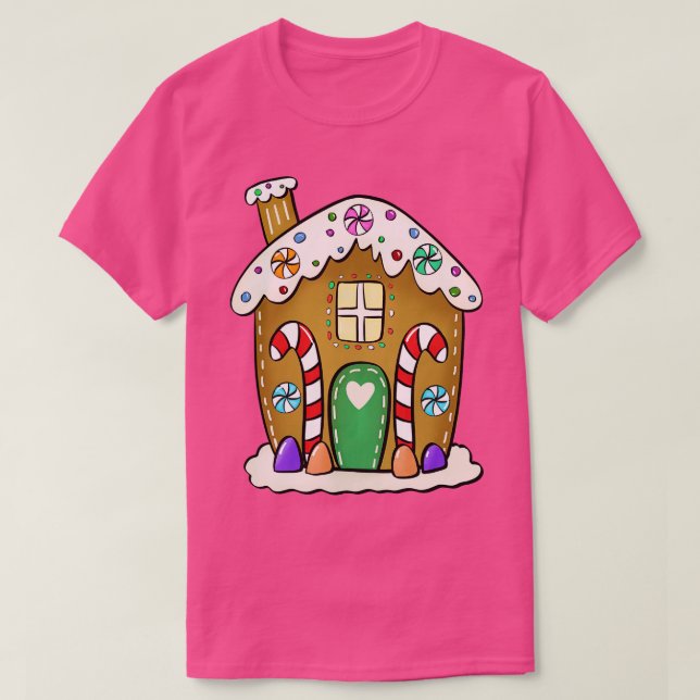 Gingerbread house T-Shirt (Design Front)