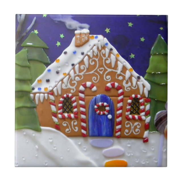 Gingerbread House Tile (Front)