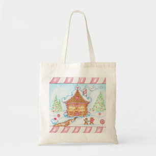 Gingerbread House Tote Bag
