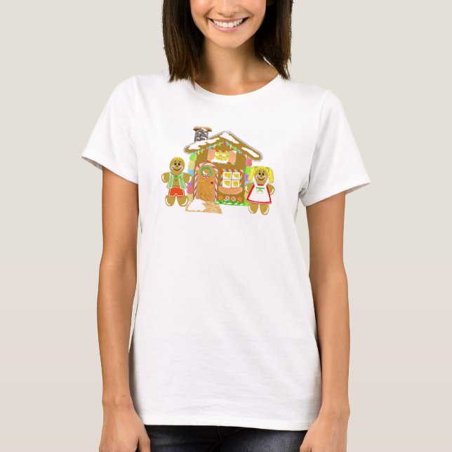 Gingerbread House - Womens & Youth Tee (Front)