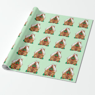 Gingerbread House Wrapping Paper