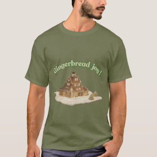 "Gingerbread Joy!" Anime-Inspired Cosy Cottage Tee