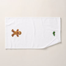 Gingerbread Joy! hand towel