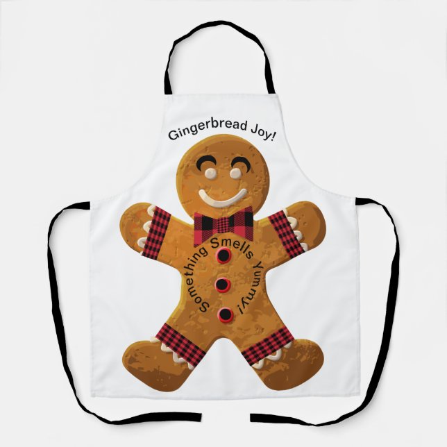 Gingerbread Joy!   Something Smells Yummy! Apron (Front)