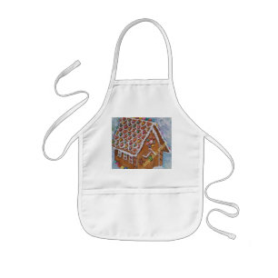GINGERBREAD  KIDS APRON