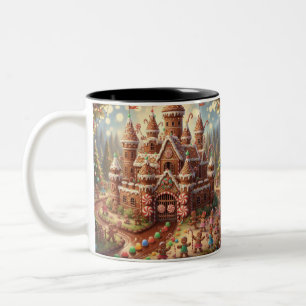  Gingerbread Kingdom Mug – Whimsical Candy Castle 