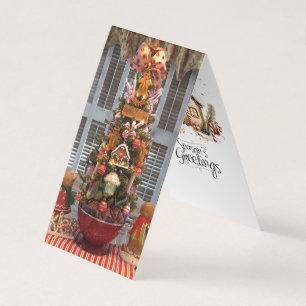 Gingerbread Kitchen Tree & Recipe Card