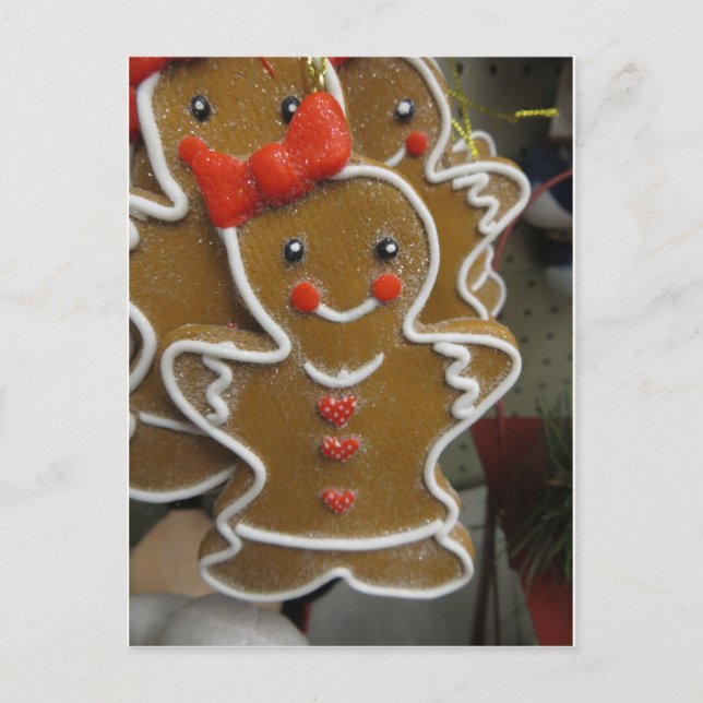 Gingerbread Lady Postcard (Front)