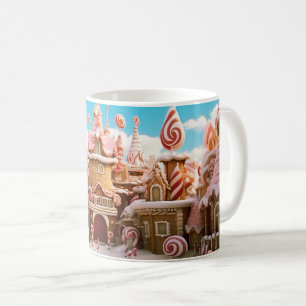 Gingerbread land coffee mug