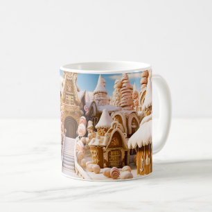 Gingerbread land coffee mug
