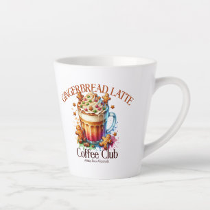 Gingerbread Latte Coffee Club Latte Mug