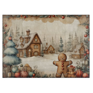 Gingerbread Man #9 Kitchen Cutting Board
