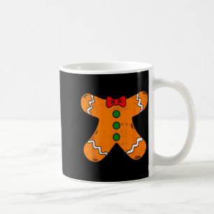 Gingerbread Man Body Costume For Halloween Or Chri Coffee Mug